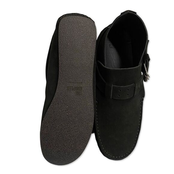 New The Kooples suede leather moccasins black slip ons shoes NIB $475 41 10 - Picture 7 of 16